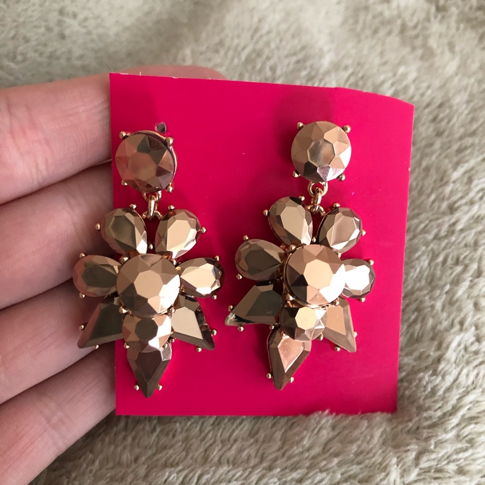 J Crew Gold Earrings